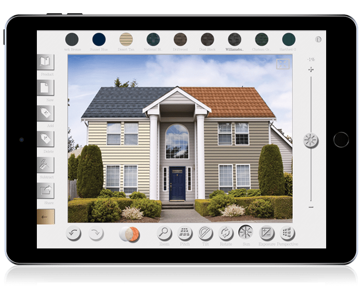 Roof Visualizer iPad