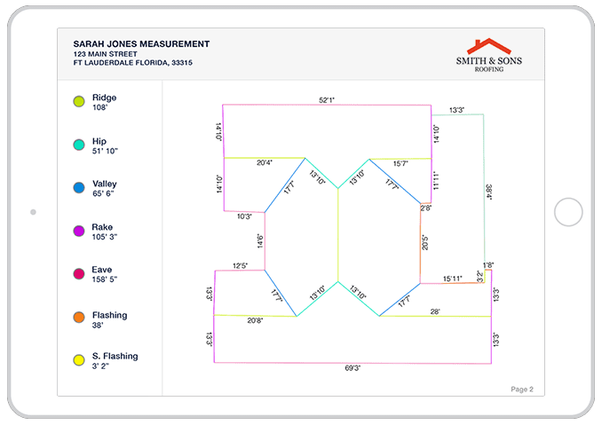 Roof Measurements Unlimited Roof Measuring App Start Today