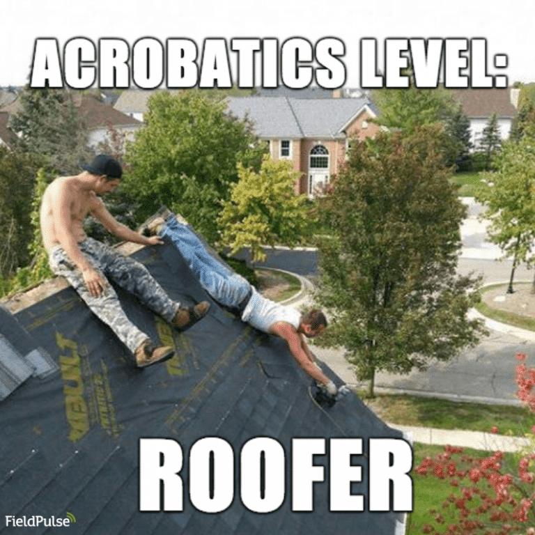 valentines day roofing meme