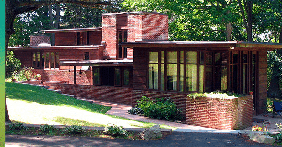 Frank Lloyd Wright roof