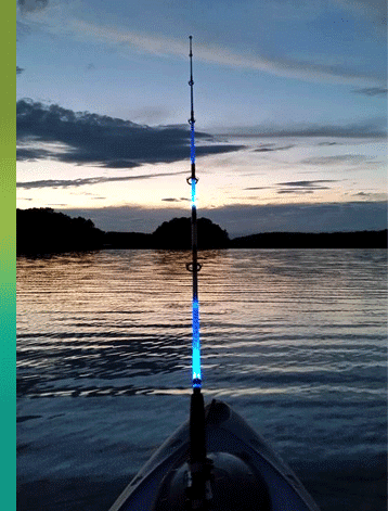 glow fishing rod, glow fishing rod Suppliers and Manufacturers at