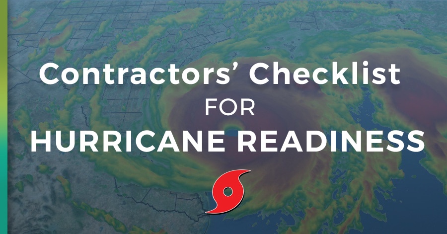 roofing contractors checklist hurricanes