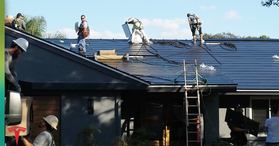 tesla solar roof shingles