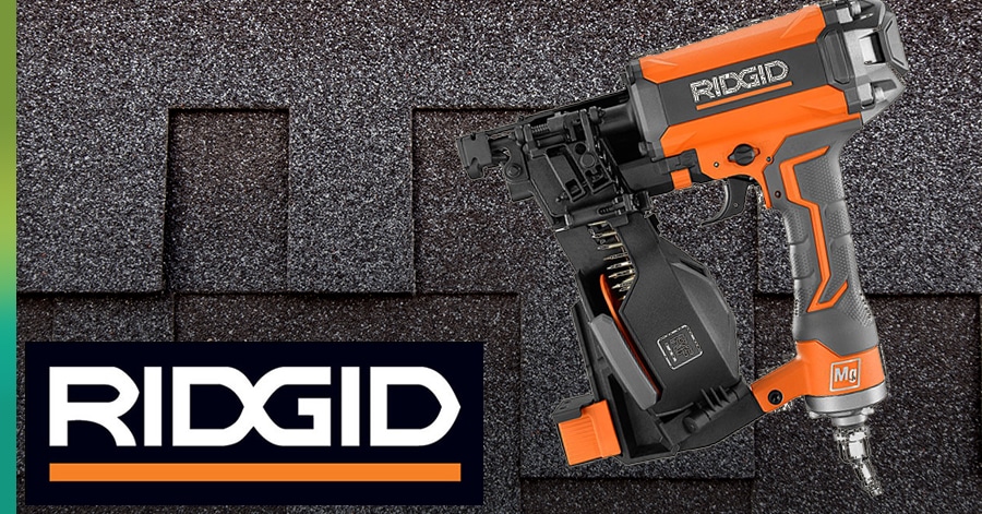 ridgid nail gun for roofing