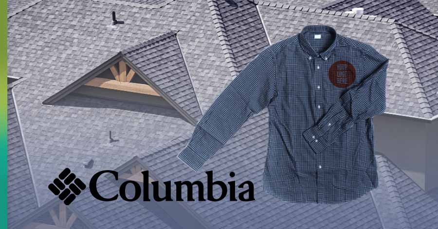 Columbia roofing shirts