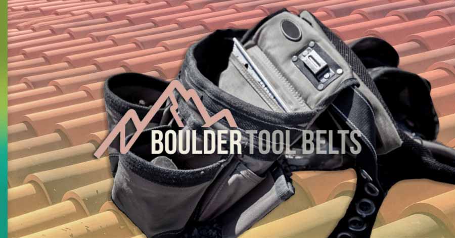 Boulder roofing Tool Belt