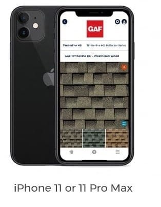 iphone 11 roofing software app