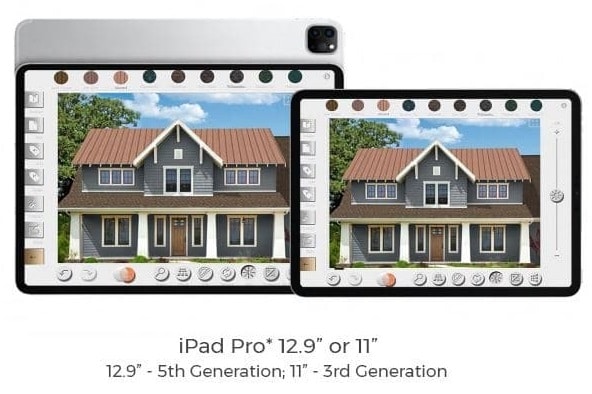iroofing software for ipad pro 12.9