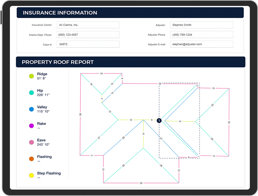 roof estimate app