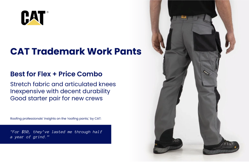CAT Trademark Work Pants