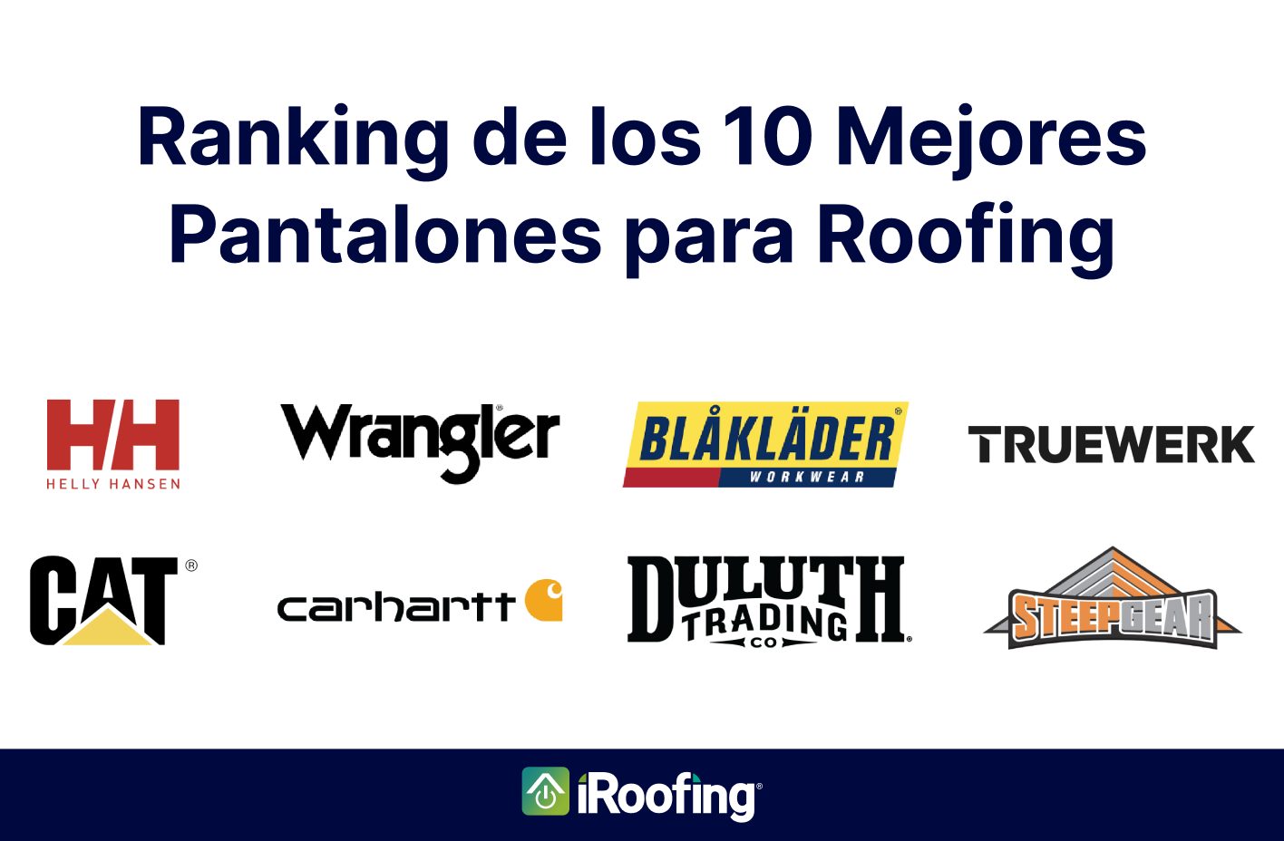 10 Mejores Pantalones para Roofing