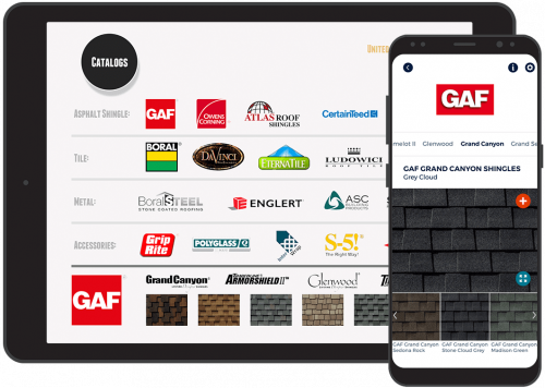 roofing catalog app